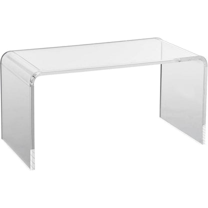 Transparenter Acryl Beistelltisch – Moderner Couchtisch für Wohnzimmer