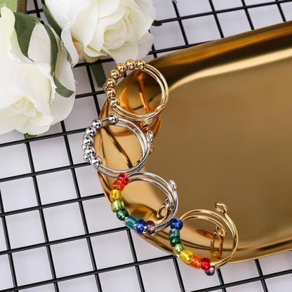 Verstellbarer Anti-Stress Ring Set für Damen – Angstabbau & Fidget