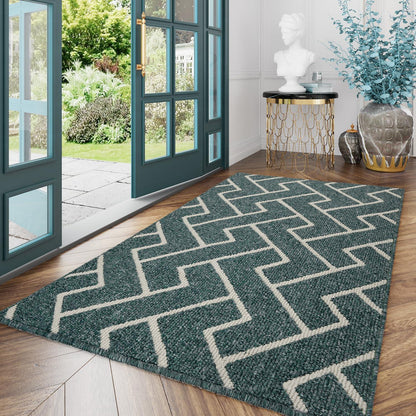 Schmutzfangmatte rutschfest 120x180 cm – Lake Blue