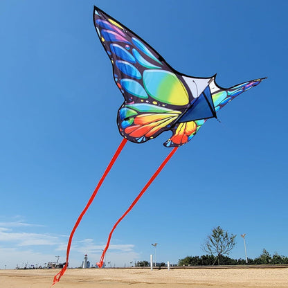 Schmetterlingsdrachen für Kinder und Erwachsene, einfach zu fliegen
