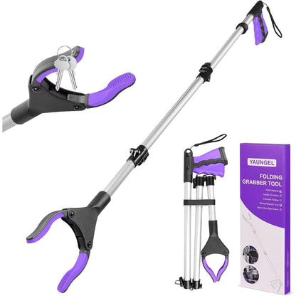 108cm Greifzange faltbar mit Magnet, violett