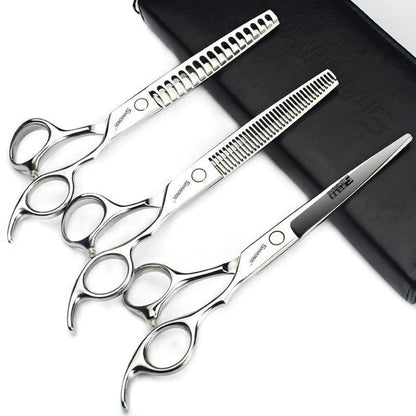 Professionelle Haarschneidemaschine Set 6.5/7/7.5 Zoll Edelstahl