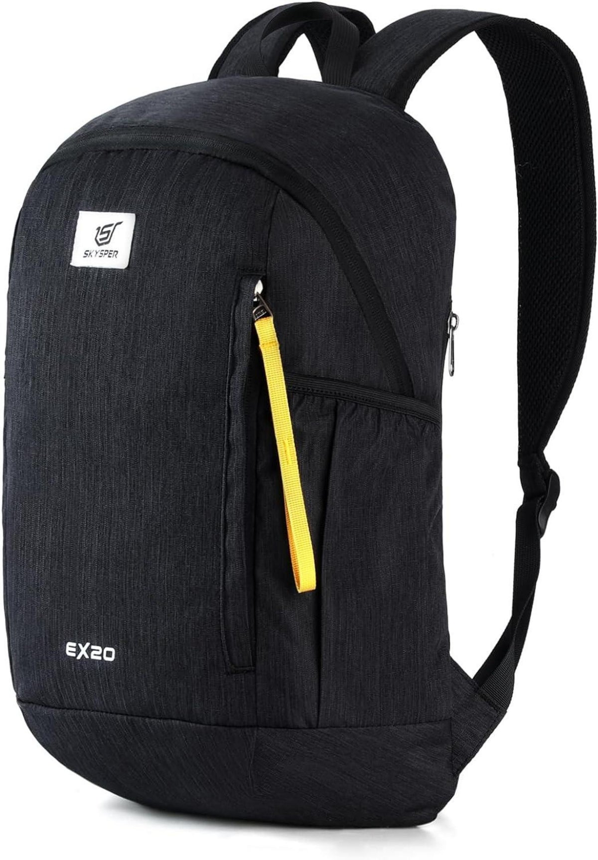 Leichter 20L Outdoor-Rucksack für Herren - Schwarz