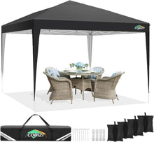 Pop-Up Pavillon 3x3m wasserdicht mit UV-Schutz 50+ & Sandsäcke