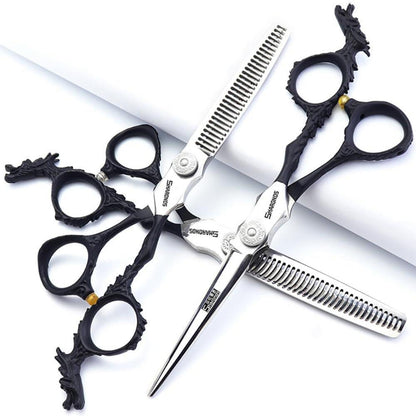 Professionelle Haarschneiderschere Set 6 Zoll Edelstahl