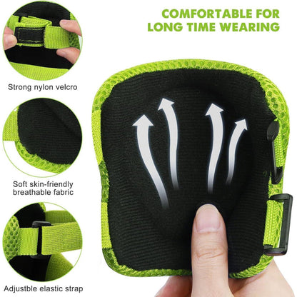 Schoner Set Kinder 6-teilig Grün 3-7 Jahre
