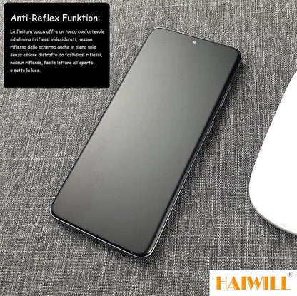 3x Matt Schutzfolie Samsung Galaxy A32 5G Anti-Fingerabdruck 9H