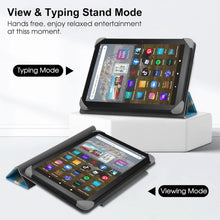 HoYiXi Universal Hülle 7-8 Zoll Tablet Schutzhülle Blau