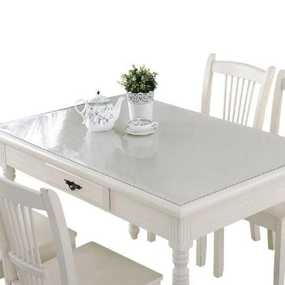 Transparente PVC Tischdecke 90x150 cm – Robust & Wasserfest