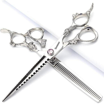 7 Zoll Friseurschere Edelstahl – 4er Set | Professionelle Haarschere