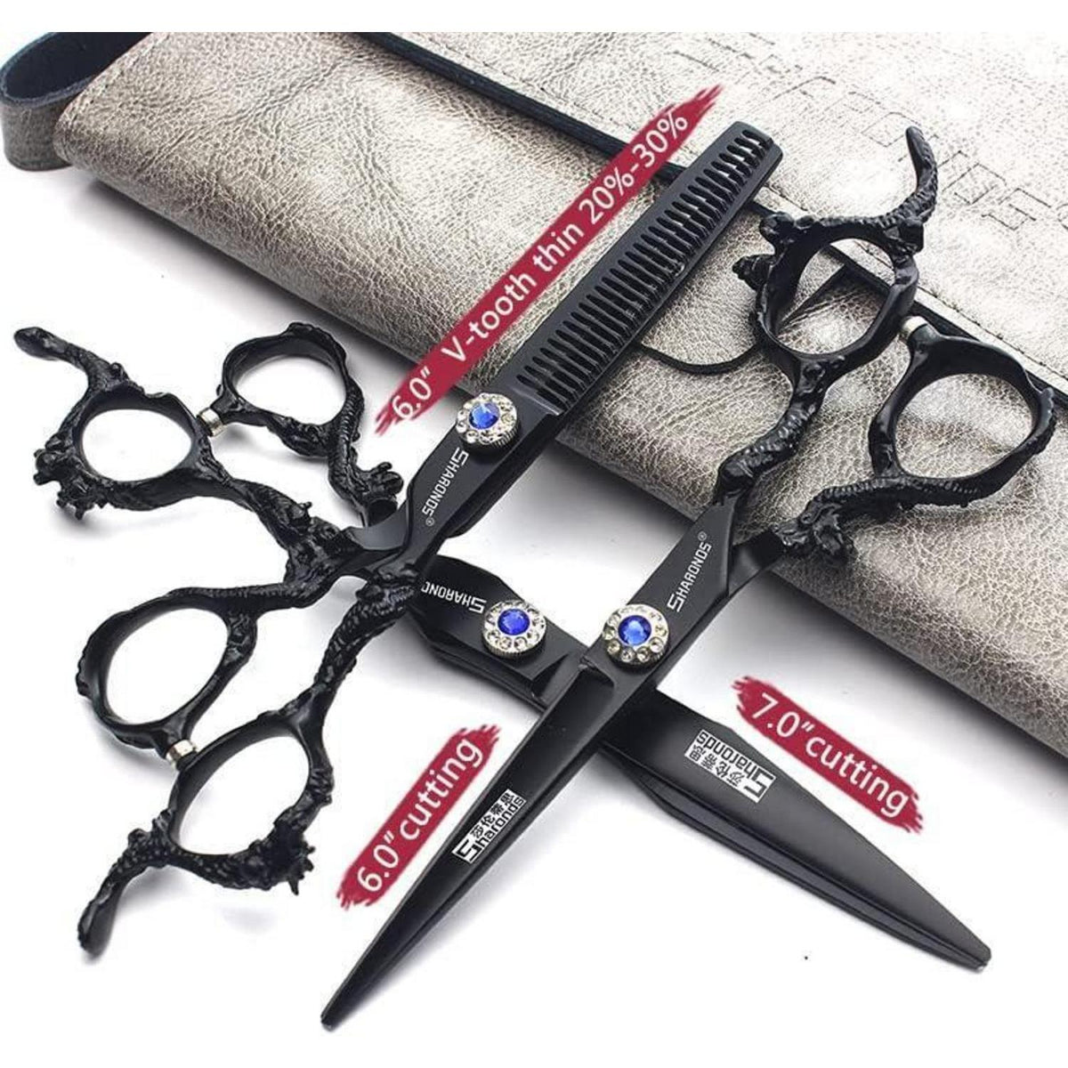 Personalisierte Haarschere Edelstahl 6/7/8/9 Zoll