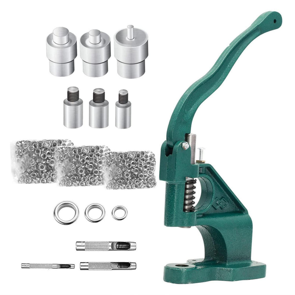 Ösenpresse Set mit 1500 Ösen – Handpresse für Stoff & Leder