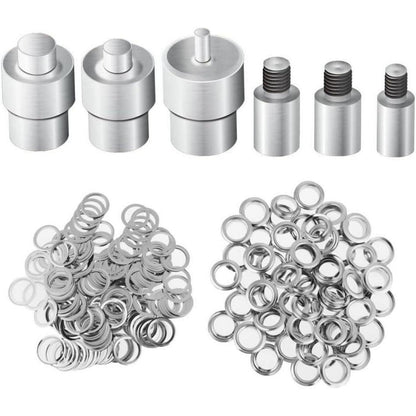 Ösenpresse Set mit 1500 Ösen – Handpresse für Stoff & Leder
