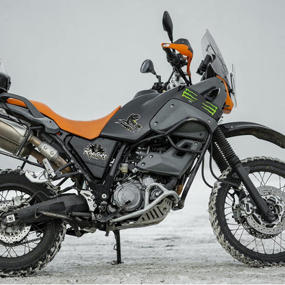 Motorrad Aufkleber Set – Racing & Motocross Design Grün