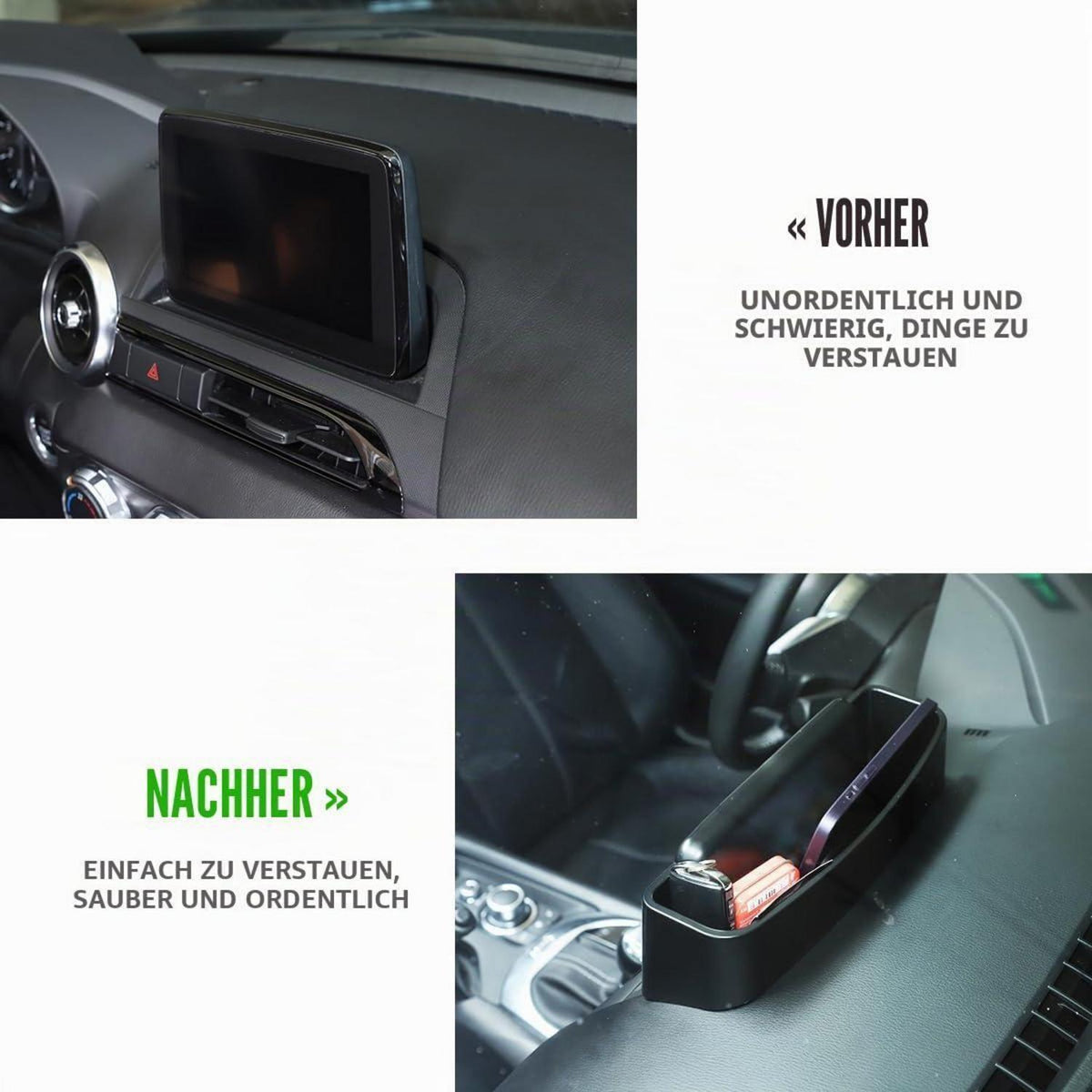 Mittelkonsolen Organizer für Mazda MX-5 ND 2015-2023