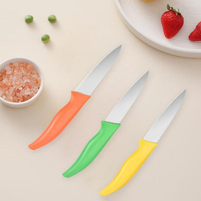 4-tlg. Küchenmesser Set | Obst, Gemüse & Schälmesser | Multicolor