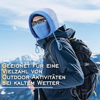 Warme Fleece Sturmhaube – Winddicht & Verstellbar für Ski, Motorrad & Alltag