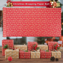 Geschenkpapier Set 2 Rollen Kraftpapier Weihnachten Schneeflocke Rentier