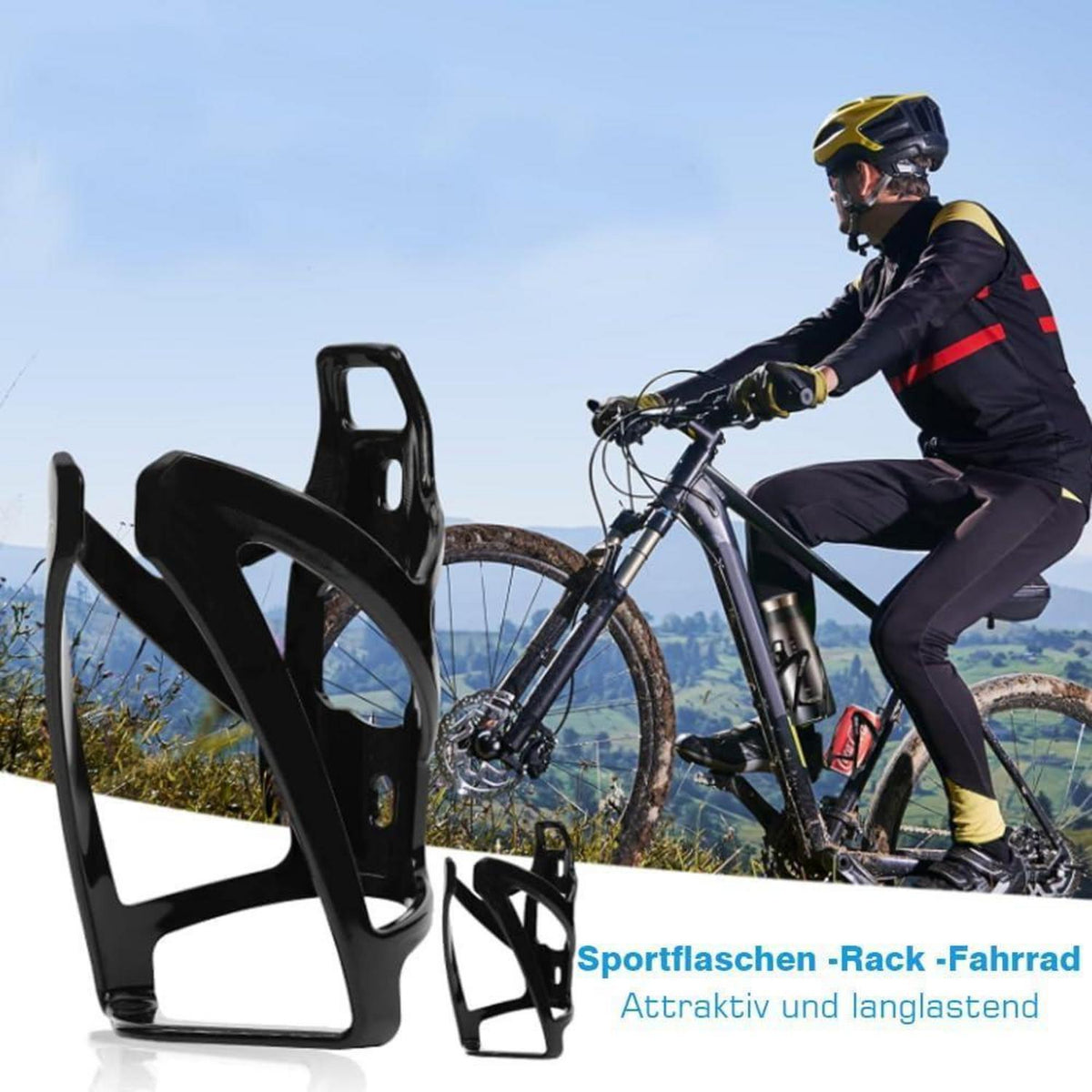2er-Pack Fahrradflaschenhalter – Ultraleicht & Robust