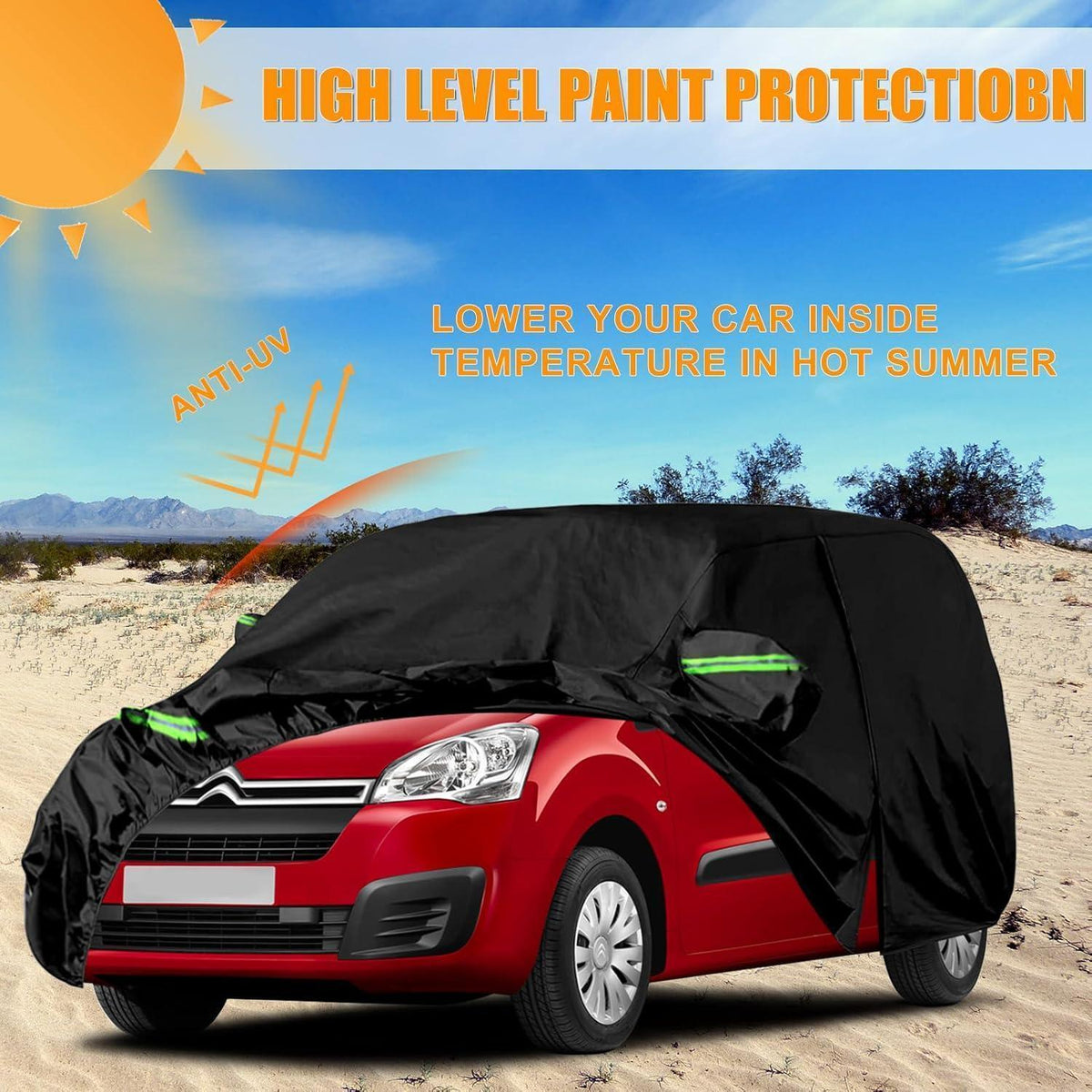 Auto Abdeckung für Citroen Berlingo 2008-2018 LWB – Allwetterschutz