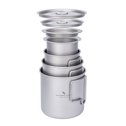 Titan Camping Tasse – Ultraleicht, 220ml/350ml/500ml
