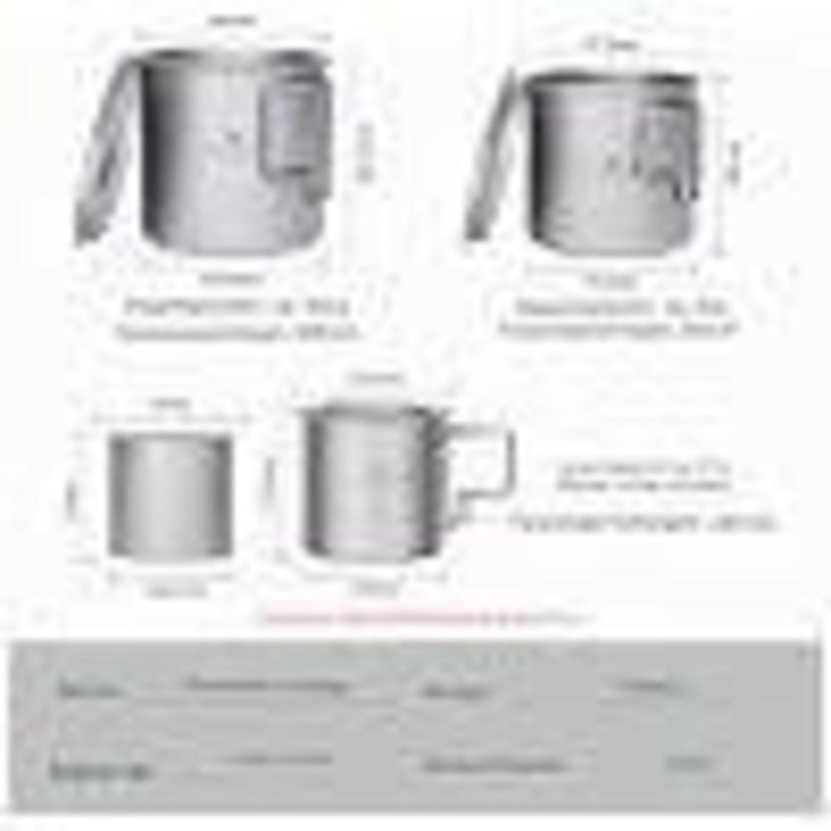 Titan Camping Tasse – Ultraleicht, 220ml/350ml/500ml
