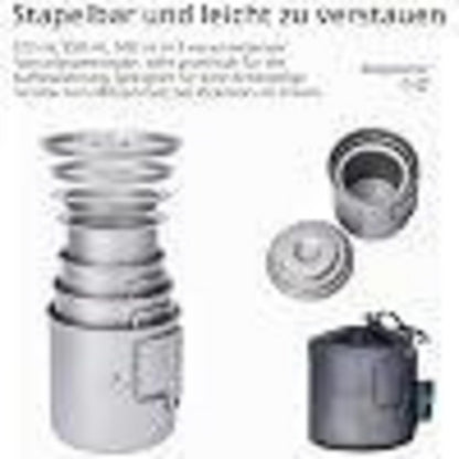 Titan Camping Tasse – Ultraleicht, 220ml/350ml/500ml