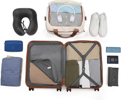 Mittelgroß Reisekoffer Rollkoffer Set Gepäck 2tlg. 65cm Trolley