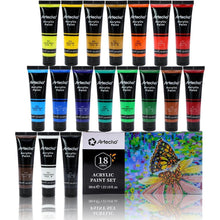 Artecho Acrylfarben Set 18x 36ml, Acrylic
