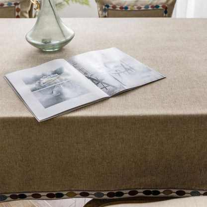 Rechteckige Tischdecke 130x260cm – Wasserdicht & Abwaschbar