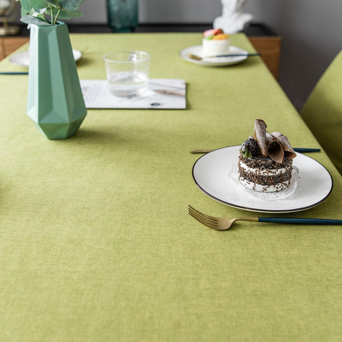 Rechteckige Tischdecke 130x300cm – Wasserabweisend & Abwaschbar