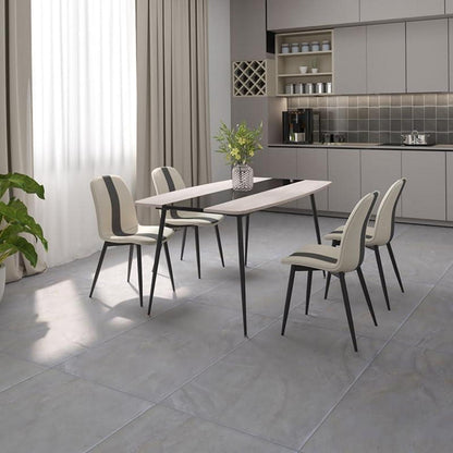 Moderner Esstisch Eiche & Schwarz | Industrial Design 150x85 cm
