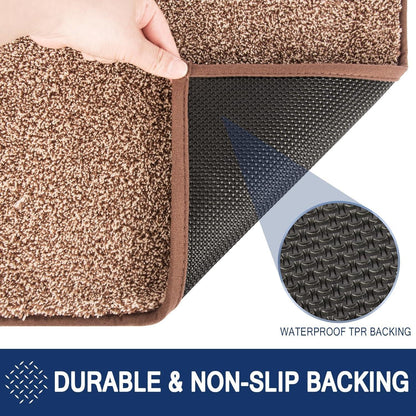 Schmutzfangmatte Braun 120x180 cm – Rutschfest & Waschbar