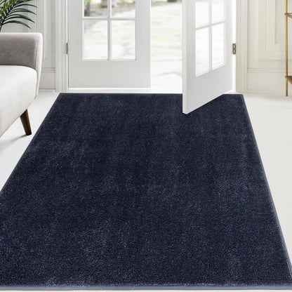 Schmutzfangmatte dunkelblau 120x180 cm – rutschfest & waschbar