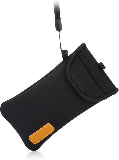 Handyhülle Neopren Tasche 6,5 Zoll Schwarz für iPhone Samsung Galaxy