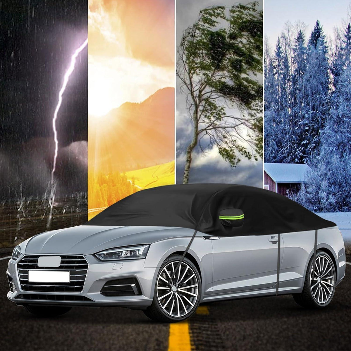 Halbgarage Autoabdeckung Audi A5/S5/RS5 Cabrio 2007-2023
