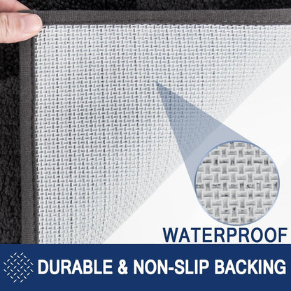 Waschbare Fußmatte 80x178 cm – Schmutzfangmatte für Innen & Eingang