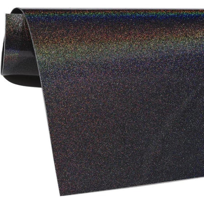 Graue Autofolie mit Regenbogen-Effekt – Car Wrapping Folie 75x152cm