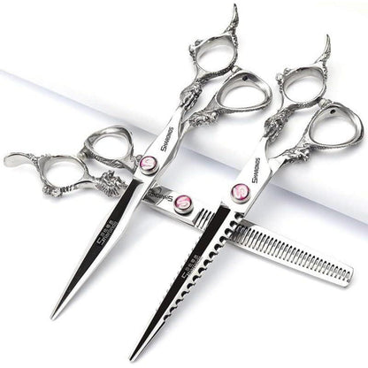 Profi Friseurschere 6/7 Zoll – Haarschneideset für Profis & Friseure