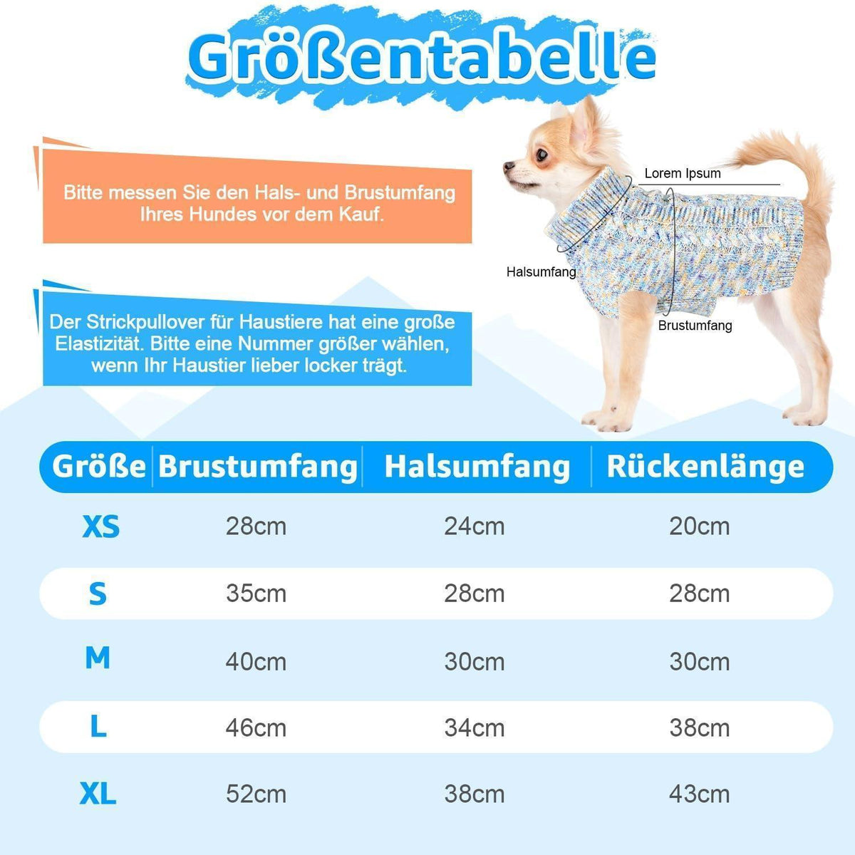 Hundepullover Rollkragen – Warm & Bequem für Kleine & Mittelgroße Hunde