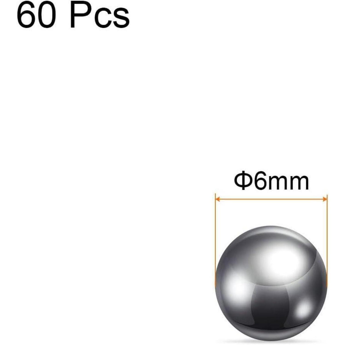 6mm Kugellager Stahlkugeln G10 Präzision für Fahrräder & Rollen