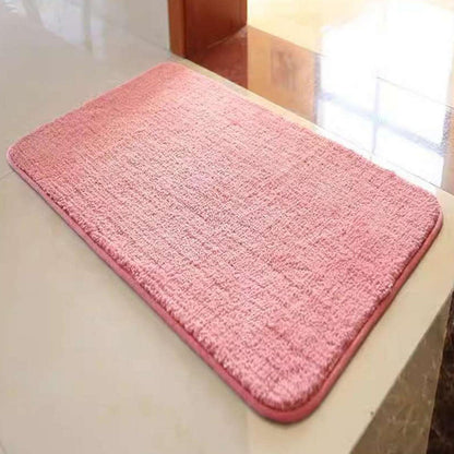 Rutschfester Badteppich Rosa, Flauschig & Wasserabsorbierend 100x150cm