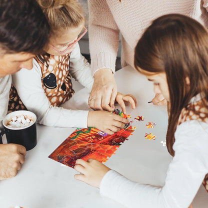 Adventskalender Puzzle 1008 Teile für Erwachsene und Kinder