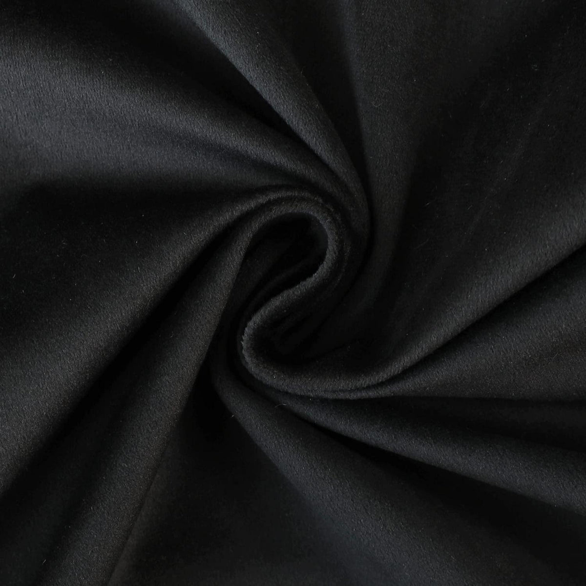 2x Samt Kissenbezug 40x40 cm Schwarz – Luxus Deko Kissen