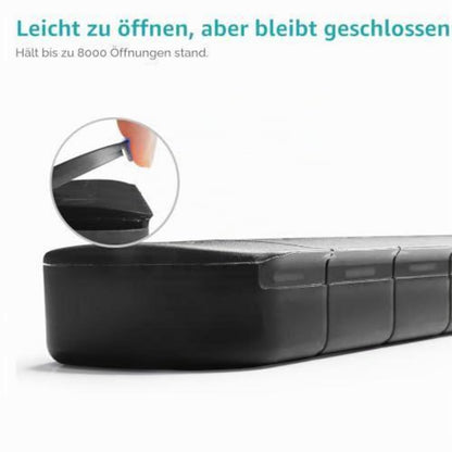 Tablettenbox 7 Tage XL – Medikamentenbox für Morgens & Abends