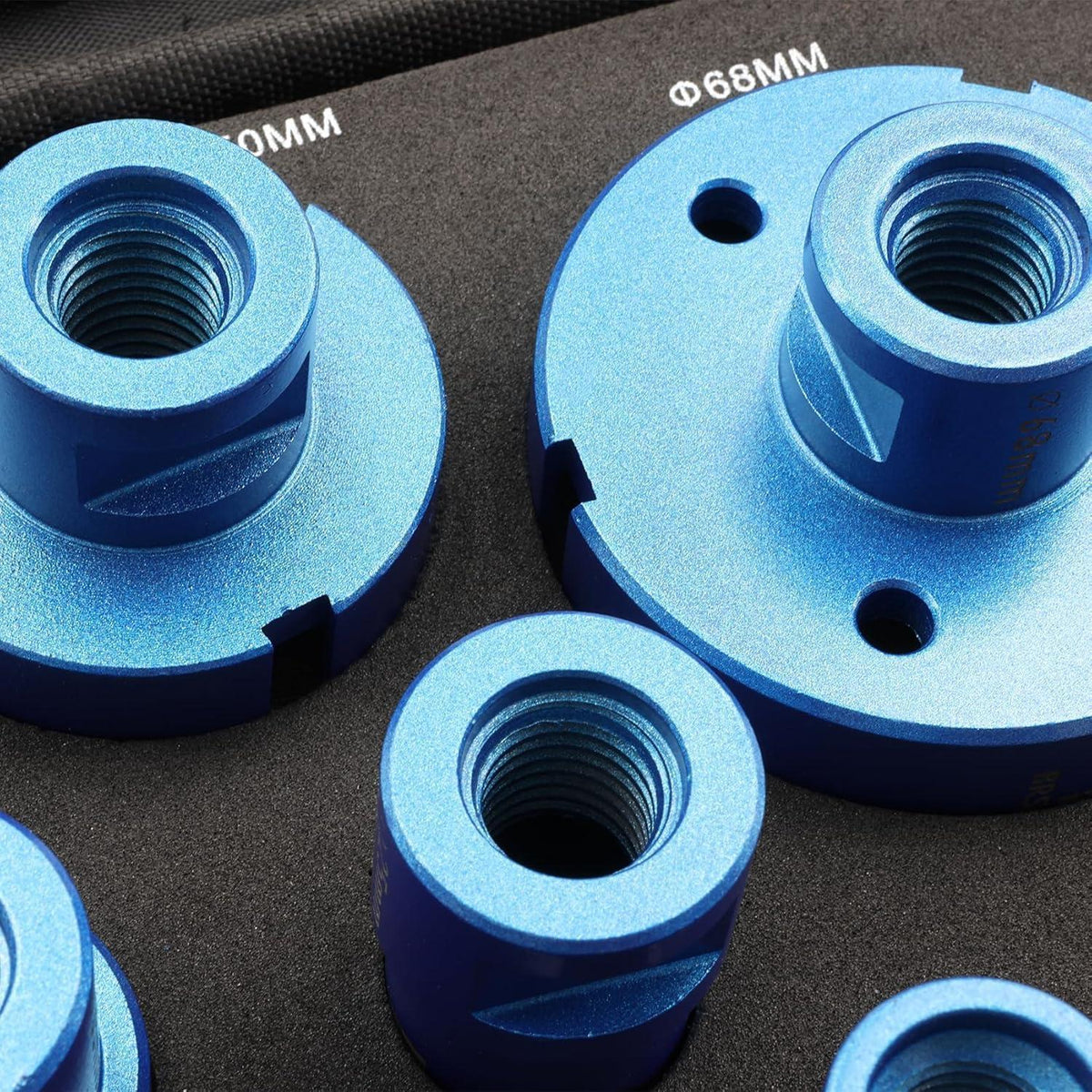 Diamant Fliesenbohrer Set 6-68mm M14 für Winkelschleifer
