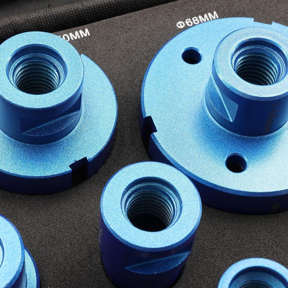 Diamant Fliesenbohrer Set 6-68mm M14 für Winkelschleifer