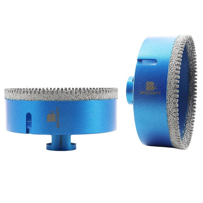 Diamant Fliesenbohrer 110mm M14 für Winkelschleifer (2 Stück)
