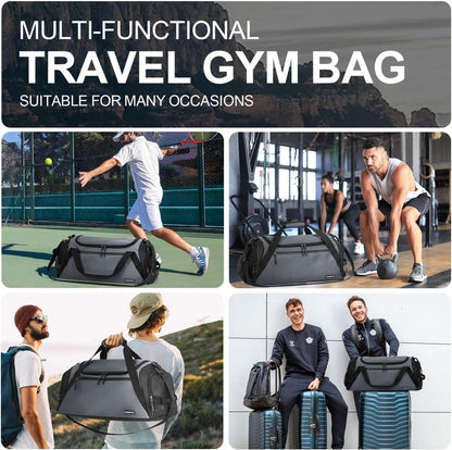 43L Sporttasche Reisetasche Damen Herren Schuhfach Nassfach