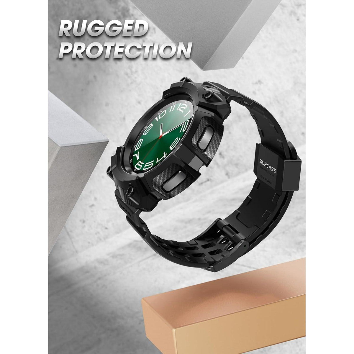 Schutzhülle für Galaxy Watch 6 Classic 47mm mit Displayschutzfolie